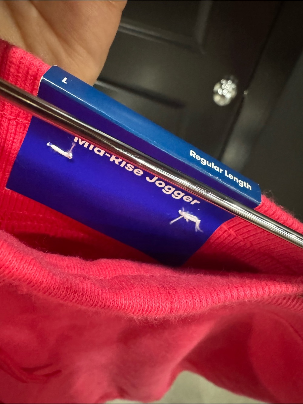 JoyLab Bright Pink Drawstring Joggers - Picture 3 of 3